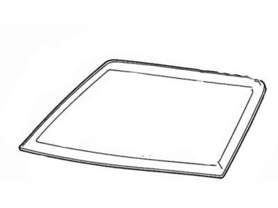 Ford F5ZZ-6303100-AA Glass - Windscreen