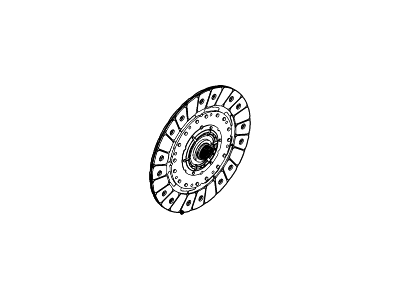5L8Z-7550-ACRM Ford Disc Assembly - Clutch Illustration 1 of 1