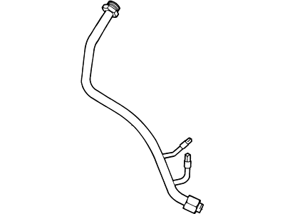 Ford F87Z-9D477-BA Tube - EGR Valve To Exhaust Manifold
