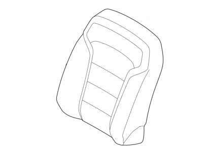 Ford FB5Z-7864416-SB Cover Assy - Seat Back