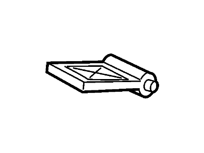 Ford F58Z18A420A Door Assembly F58Z18A420A Ford Door Assembly Illustration 1 of 1