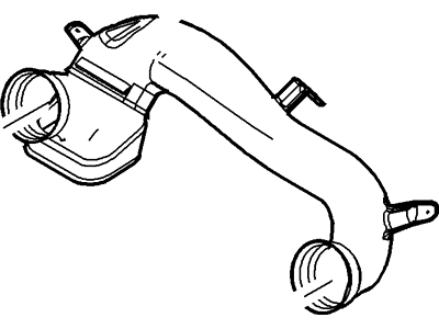 7C3Z-19B680-A Ford Duct - Air Illustration 1 of 1