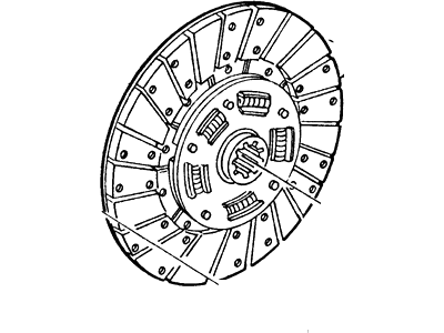 Ford F5TZ-7550-EA Disc Assembly - Clutch