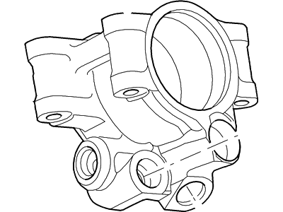 Ford 9W7Z-3A674-B Pump Assembly - Power Steering 9W7Z-3A674-B Ford Pump Assembly - Power Steering Illustration 1 of 1