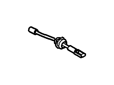 Ford 3W1Z-2A815-AA Cable Assembly - Parking Brake 3W1Z-2A815-AA Ford Cable Assembly - Parking Brake Illustration 1 of 1