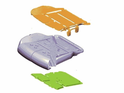 Lincoln GD9Z-99632A22-NA Pad - Seat Cushion