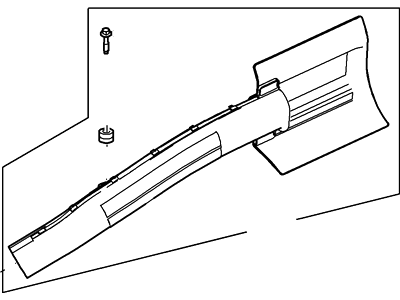 4S4Z-9A624-AA Ford Tube - Air Cleaner Intake Illustration 1 of 1