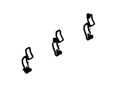 Ford 7L1Z-9628-A Clamp 7L1Z-9628-A Ford Clamp Illustration 1 of 1