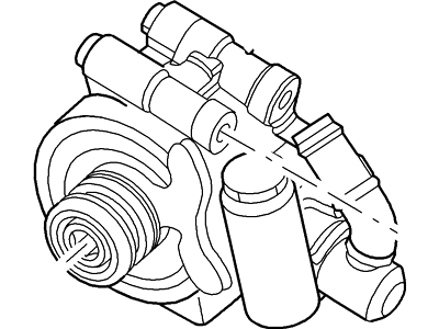 7L1Z-3A674-A Ford Pump Assembly - Power Steering Illustration 1 of 1