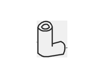 Ford F7UZ-6A664-AA Hose Assembly F7UZ-6A664-AA Ford Hose Assembly Illustration 1 of 1