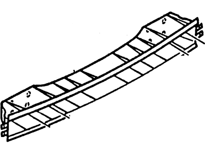 Ford F1CZ17787A Mount Bracket F1CZ17787A Ford Mount Bracket Illustration 1 of 1