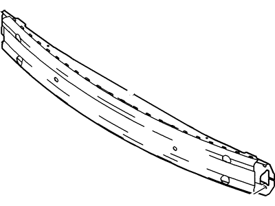 Ford AA8Z-17757-A Bumper Assy - Front