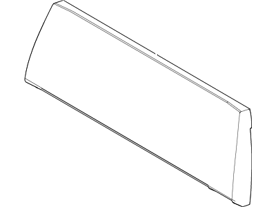 Ford F2UZ-1666800-B Pad - Rear Seat Back F2UZ-1666800-B Ford Pad - Rear Seat Back Illustration 1 of 1