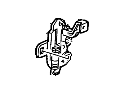 Lincoln Hood Latch - F4AZ-16700-A