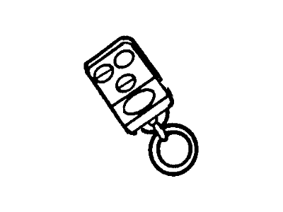 Mercury Key Fob - F6UZ-15K601-AB