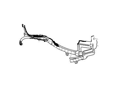 Ford 6C3Z-14300-AA Cable Assembly - Battery To Battery