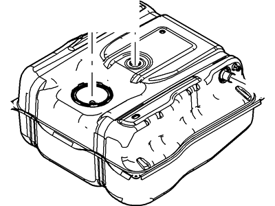 Ford BC3Z-9002-G Tank Assembly - Fuel BC3Z-9002-G Ford Tank Assembly - Fuel Illustration 1 of 1