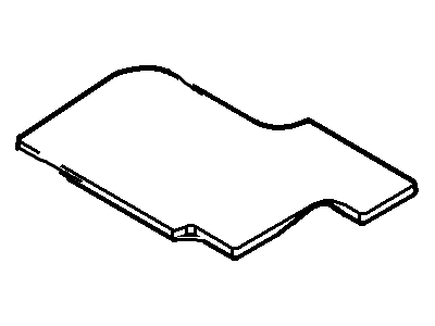 Ford BB5Z-7812024-A Footrest Assembly BB5Z-7812024-A Ford Footrest Assembly Illustration 1 of 1