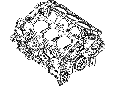 Ford BR3Z-6009-K Cylinder Block