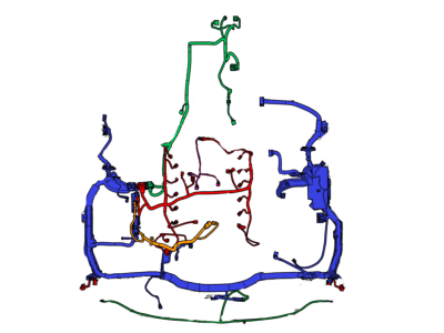 Ford BU5Z-12A581-P Wire Assy