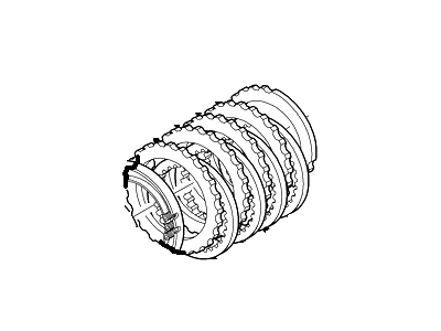 Lincoln XW1Z-7B164-AA Disc - Friction