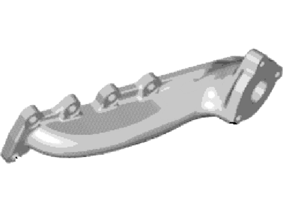 BL3Z-9431-B Ford Manifold Assembly - Exhaust, Driver Side Illustration 1 of 1