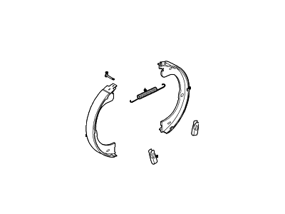 Ford 2L1Z-2A225-AA Kit - Fixing Parts 2L1Z-2A225-AA Ford Kit - Fixing Parts Illustration 1 of 1