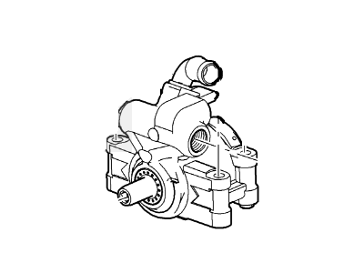 Mercury 3F2Z-3A674-BA Pump Assy - Power Steering