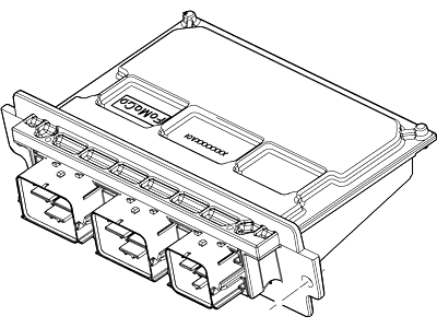 Ford CL3Z-12A650-ASB Module - Engine Control - Eec V