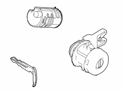 Ford FL1Z-7822050-A Lockset - Complete Vehicle