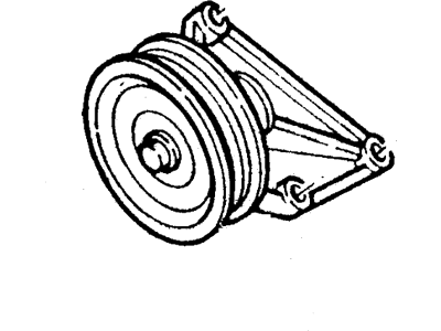 Ford E-350 Econoline Timing Belt Idler Pulley - F4TZ-8678-A