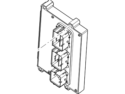 Mercury AE5Z-12A650-ANA Module - Engine Control - Eec V