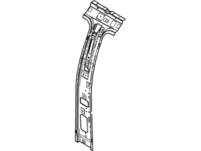 Ford F81Z-2624300-AA Panel Assembly - B Pillar - Inner
