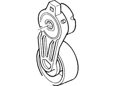 Mercury F4CZ-6B209-A Tensioner