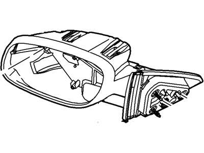 Ford CG1Z-17682-B Mirror Assy - Rear View Outer