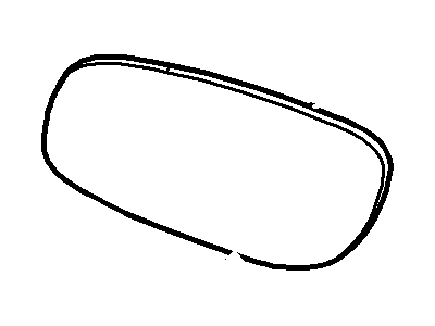 Ford DG1Z-17K707-B Glass Assy - Rear View Outer Mirror