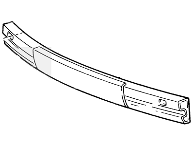 Ford YW1Z-17757-AA Bumper Assembly - Front