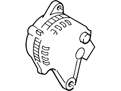 Mercury F6PZ-10346-UBRM Re-Manufactured Alternator Assembly