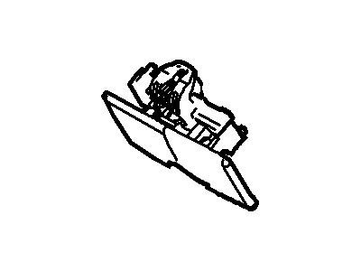 Ford 8C3Z-1506072-AC Lock Assembly - Door 8C3Z-1506072-AC Ford Lock Assembly - Door Illustration 1 of 1