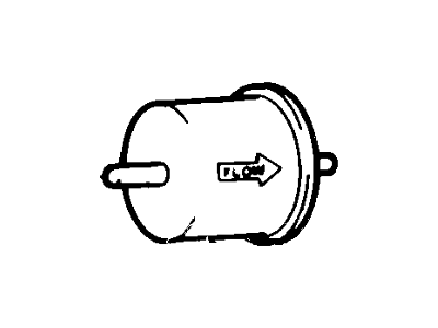 Mercury Marquis Fuel Filter - E3FZ-9155-F