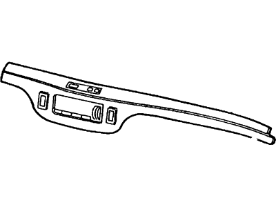 Lincoln F6VY-5404338-B Panel Assy - Instrument - Lower    
