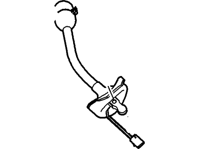 5C2Z-7210-AAA Ford Lever - Transmission Gear Shift Illustration 1 of 1