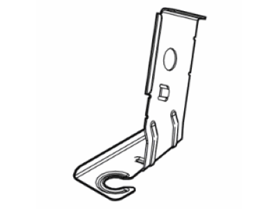Ford BV6Z-14A301-KA Bracket - Relay, Driver Side BV6Z-14A301-KA Ford Bracket - Relay, Driver Side Illustration 1 of 1