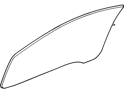 Mercury F8RZ-6321410-AA Glass - Door Drop