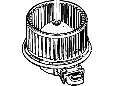 8L8Z-19805-B Ford Fan And Motor Assembly Illustration 1 of 1