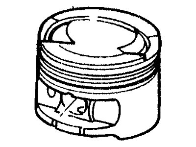 Mercury F8CZ6108AA Piston Rings And Bearings