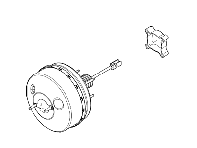 Ford AL3Z-2005-A Booster Assembly - Brake AL3Z-2005-A Ford Booster Assembly - Brake Illustration 1 of 1
