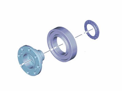 Ford HC3Z-4851-A Flange