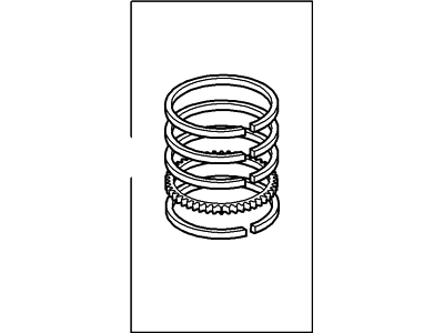Mercury 2L3Z-6148-GA Kit - Piston Ring