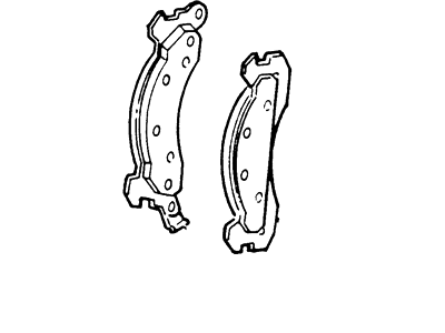 Lincoln F2OY2200B Kit - Brake Shoe & Lining